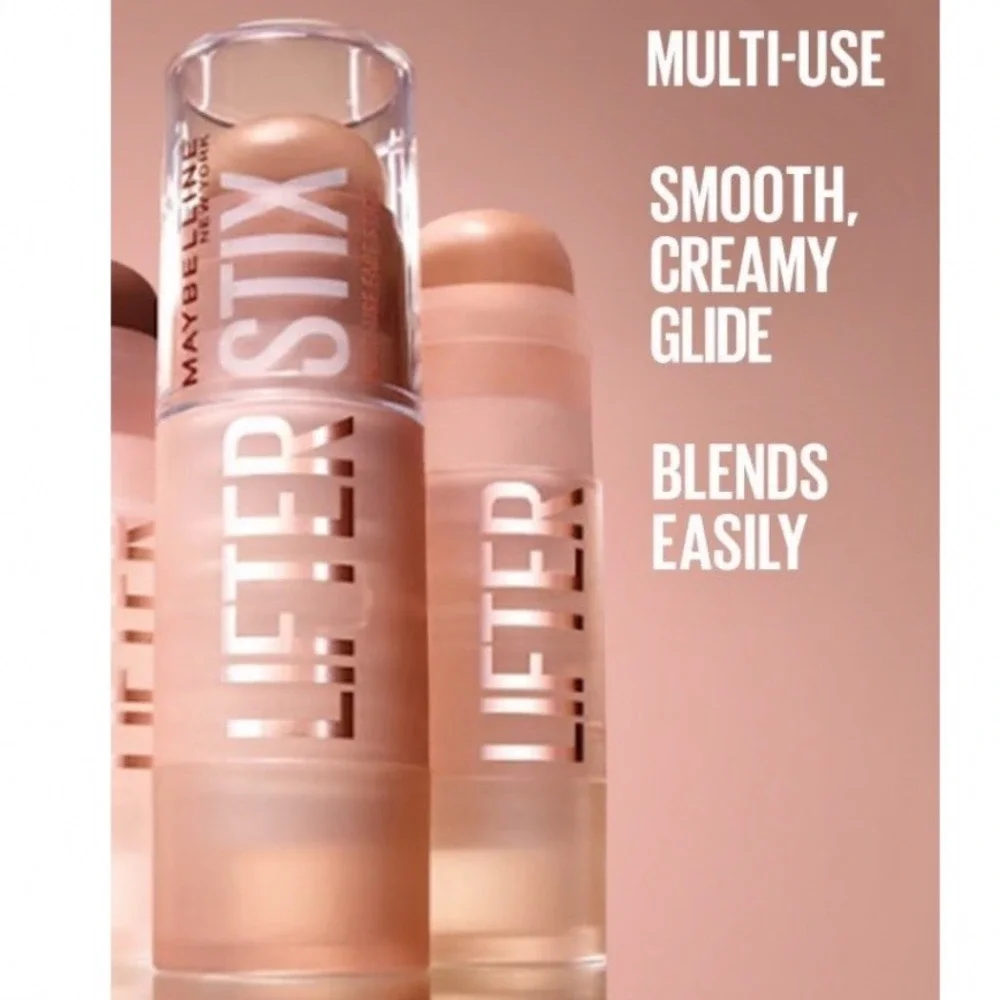 Maybelline Lifter Stix Multi-Use Face‎ Stick Shade 90 Cool Deep Brown 0.21oz NEW
